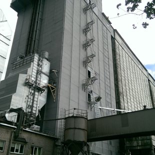 graudu elevātors pēc atjaunošanas