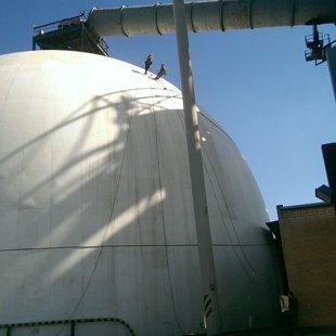 Minerāl mēslu uzglabāšanas noliktavu mazgāšana vairāk kā 20 000m2.