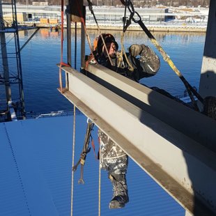 Konstrukciju montāža