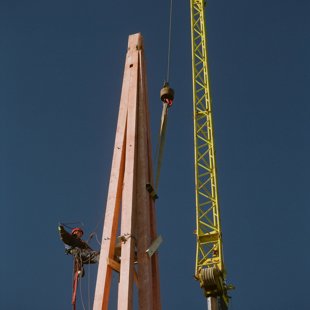 Zaubes Ev.Lut. Baznīcas torņa pārbūves par 15 m augstāka, kā pirms pārbūves