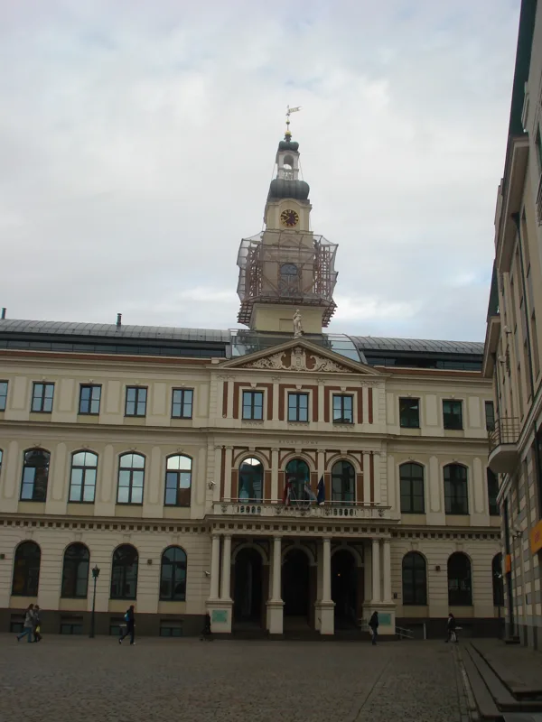 Rīgas domes torņa fasādes atjaunošana