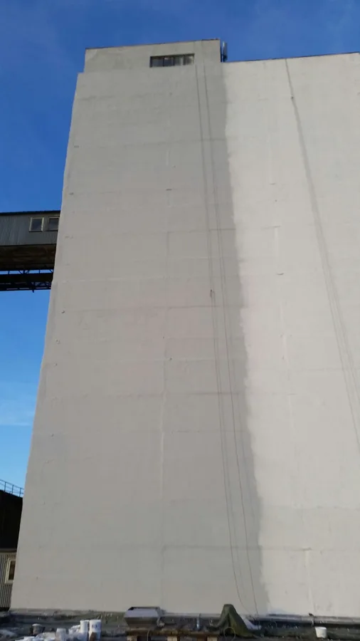Graudu elevatora betona silosu atjaunošana 2000m2