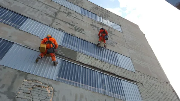 Graudu elevatora betona silosu atjaunošana 16000m2