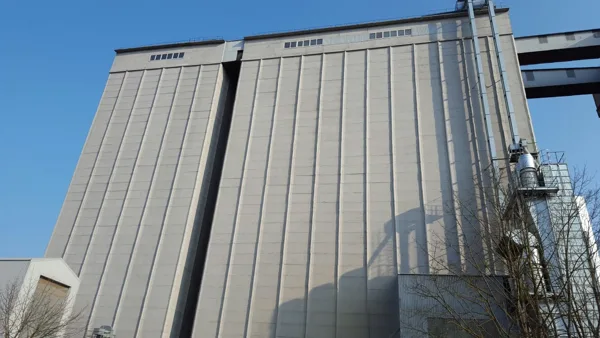 Graudu elevatora betona silosu atjaunošana 16000m2